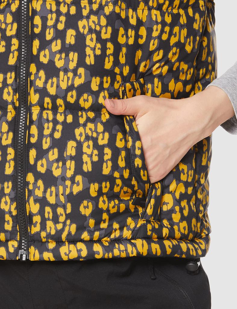 The North Face Brave Vest Leopard Print Size L Women's NDW92162,