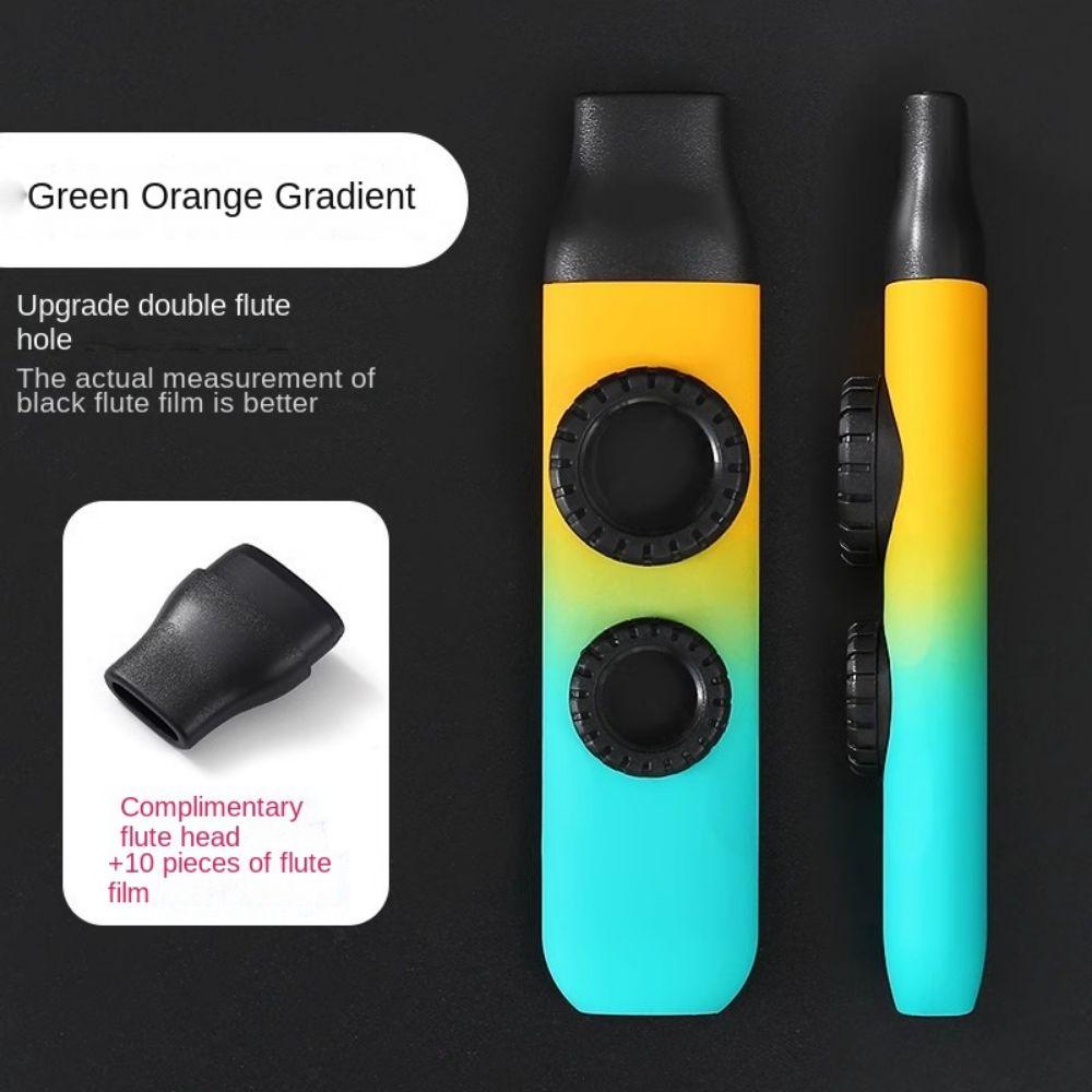 Learn Easily Colored Kazoos Double Film ABS Kazoo Instrument Kazoo Instrument  Music Lover