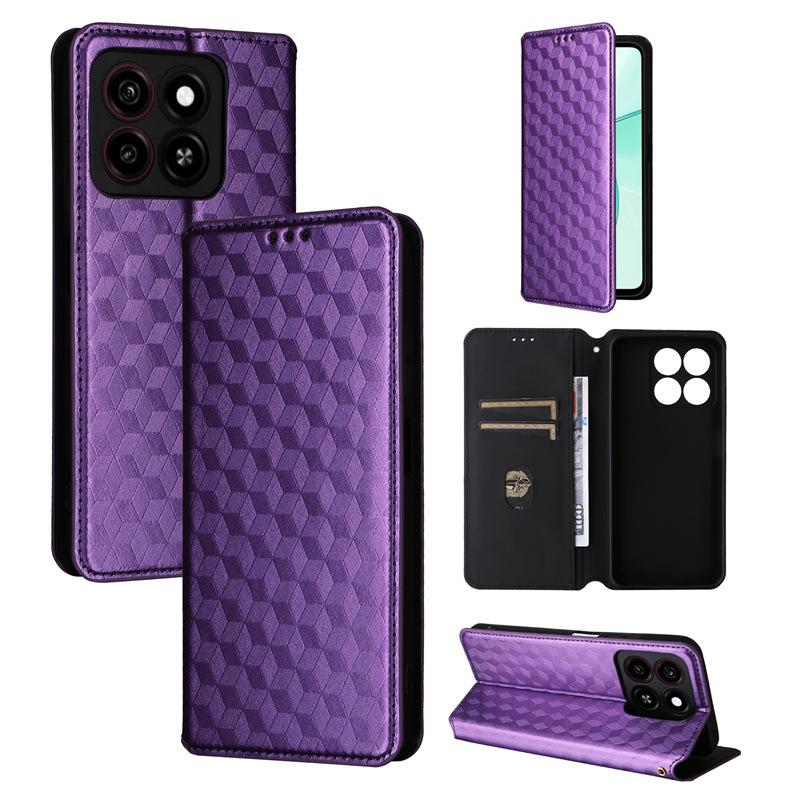 Flip Cases For ZTE Blade A35/Blade A55 Leather Case [Flip Vintage Leather] Wallet Shockproof Durable Retro Phone Case