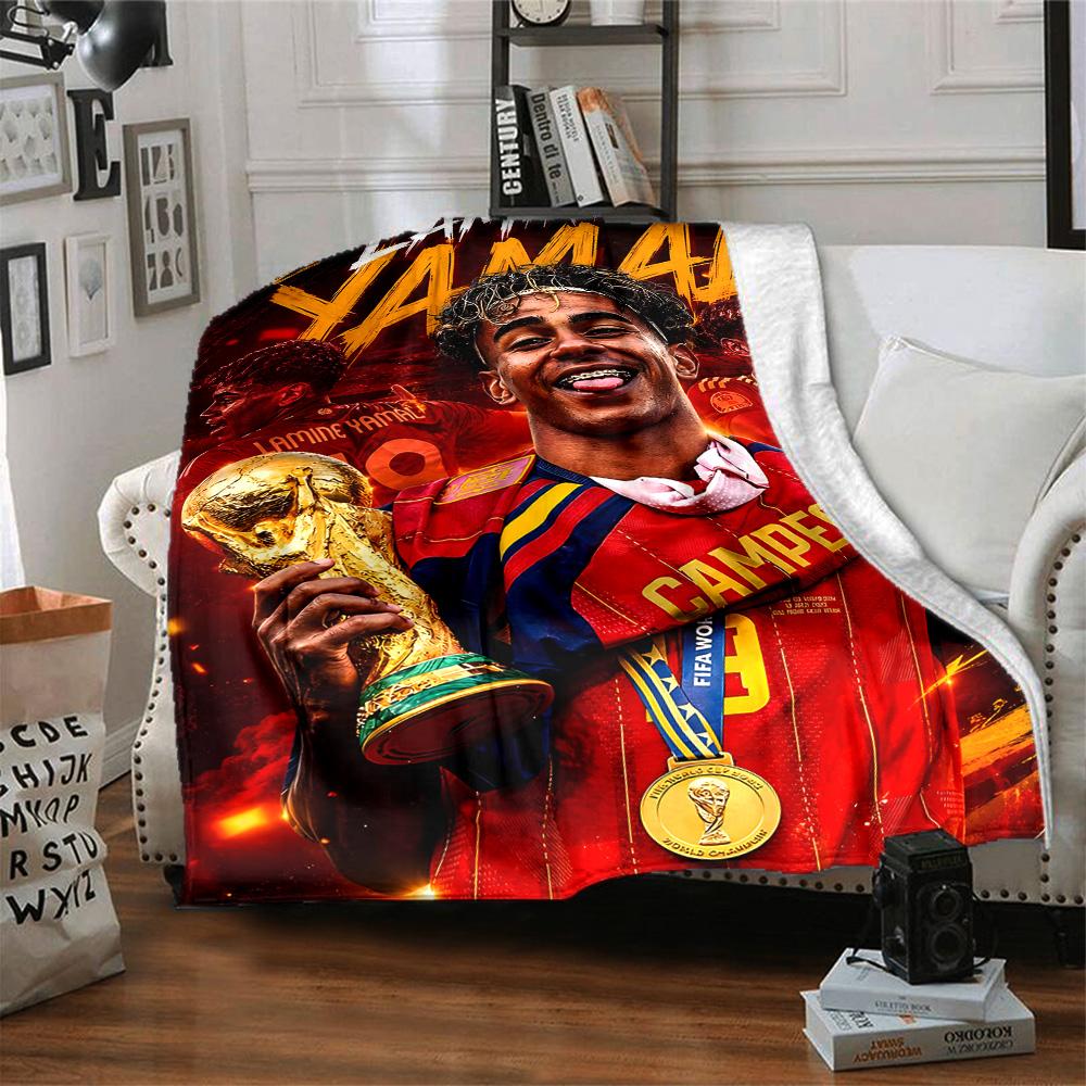 1pc Yamal3 Blanket, Gift, for Men and Women, Soft Blanket, Good for Sofa Bed Couch Travel, Lightweight Flannel Blanket
