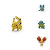 Exquisite 4cm Pokemon Charakter Anime Action Spielfigur Modell mit Glumanda Knogga Bisasam
