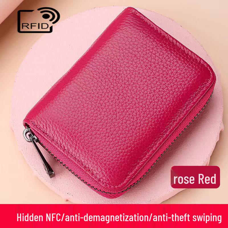 RFID-Blocking Slim Multi-Card Holder Pouch with Large Capacity for Cross-Border Travel & Driver's License