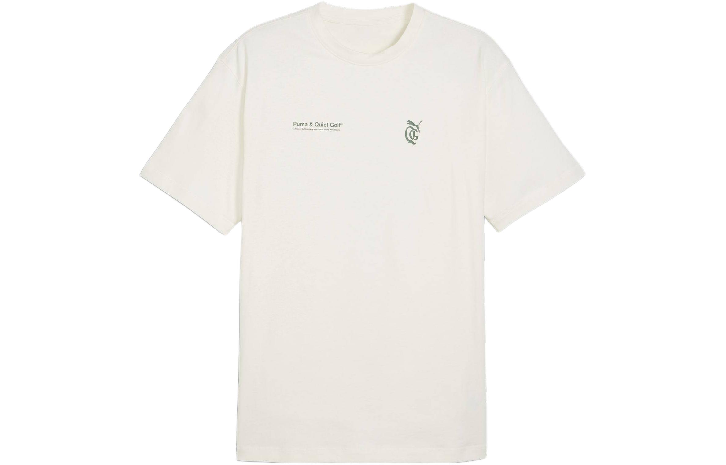 PUMA T Shirts Men s Apricot Crew Neck Moderate Other 625766-02 L