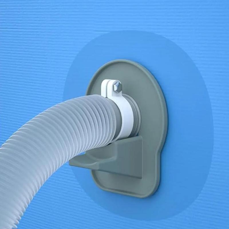 Pool Hose Support Brackets Swimming Pool Pipe Holder Plastic Texture Perfect for Pools Ground Mounted Stabilizers