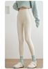 Plus-Size Fleece-Lined Shark Pants: High-Waisted, Thick, and Warm Yoga Leggings for Autumn/Winter 2025