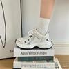 Spring platform casual sports shoes women's 2025 summer new popular dad shoes women's versatile little white shoes tide