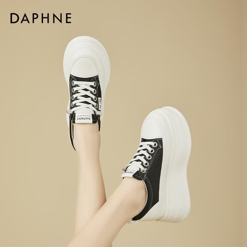 Daphne Women s Stylish Hidden Heel Platform Sneakers 37
