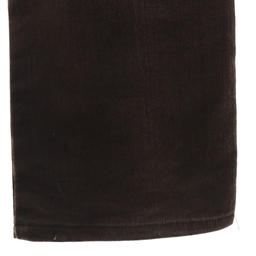 Armani Collezioni P15 schmale gerade Hose W33 Braun Herren Gebraucht