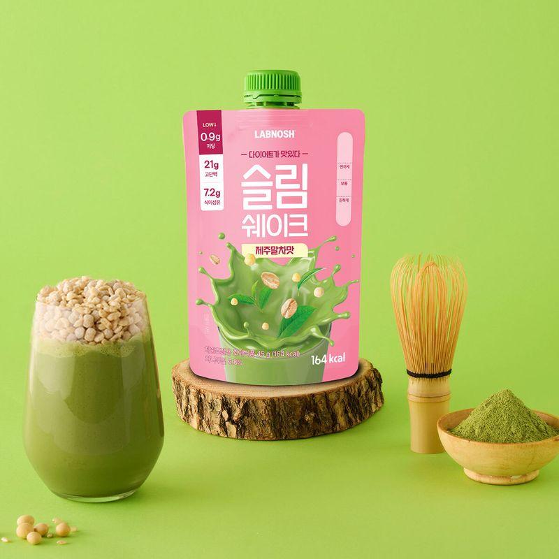 Labnosh Slim Shake 45g X 14 - Jeju Matcha