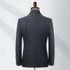 Men's Casual Suits Autumn and Winter Wool Stretch Men's Suits Slim Small Suits Men's Korean Style Single Suit