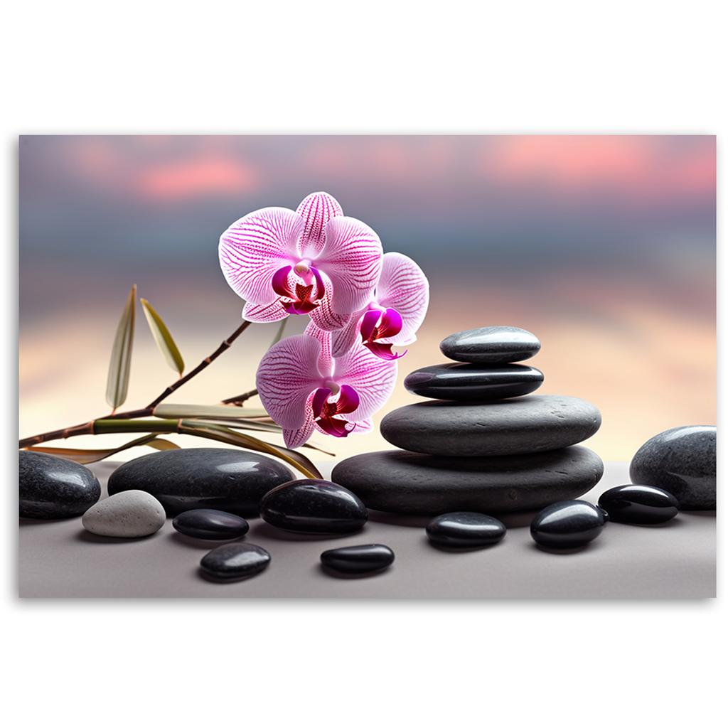 Canvas Print, Orchid Zen Spa