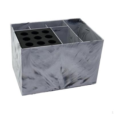 Friseur Werkzeug Lagerung Box Salon Organizer Abnehmbare Pinsel Kämme Haarbürste Halter