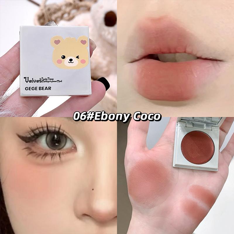 

GEGE BEAR Velvet Feels Tipsy Multipurpose Mud Blush