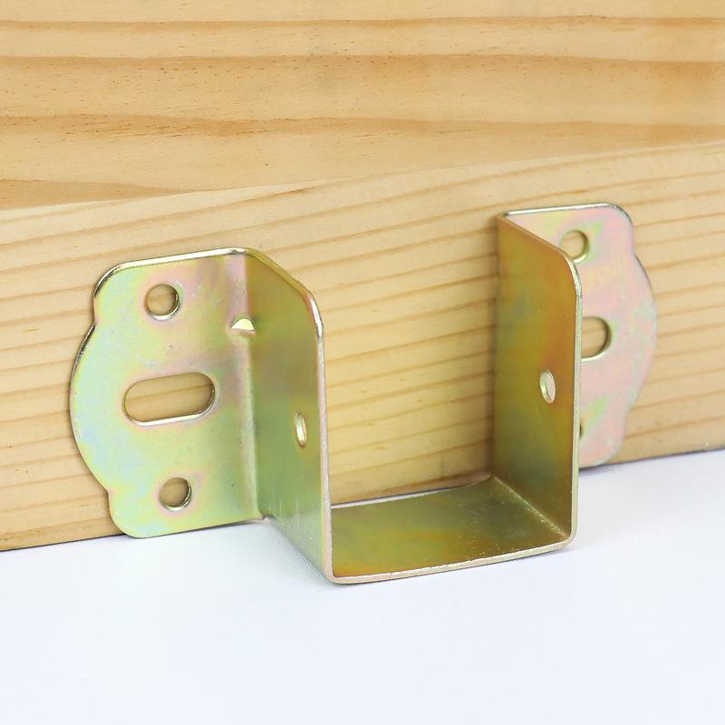 Thicken Bed Hinges Hook Corner Code Bed Beam Support Metal Stand Fixed Connector Hardware Accessories