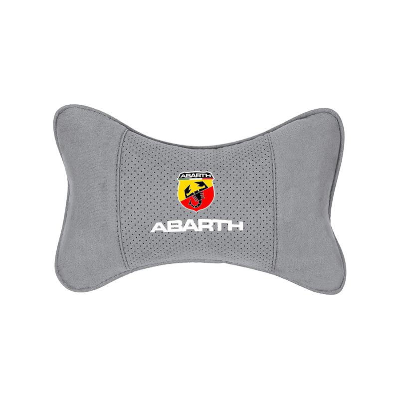 Wildleder Kopfstütze Auto Atmungsaktiv Memory Schaum Nackenkissen Für Fiat Abarth Argo Croma Albea Tipo Palio Viaggio 500 Punto Panda Stilo