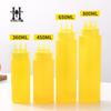 Three-Hole PE Condiment & Dressing Squeeze Bottle for Kitchen - Multi-Purpose Oil & Seasoning Jar