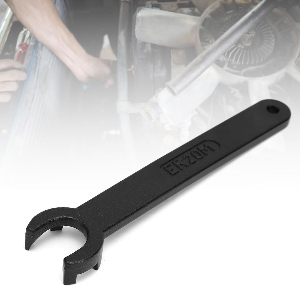 ER M Type Clamping Nut Wrench High Carbon Steel CNC Collet Chuck Wrench Spanner(ER20 UM )