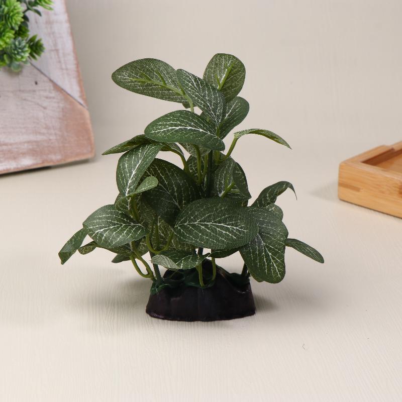 Artificial Driftwood Plant For Aquarium Decor Plastic Plant Branches Ornament For Fish Tank Accessories