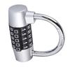 5 Digit   Lock Padlock U shaped Suitcase Door Combination Lock Red