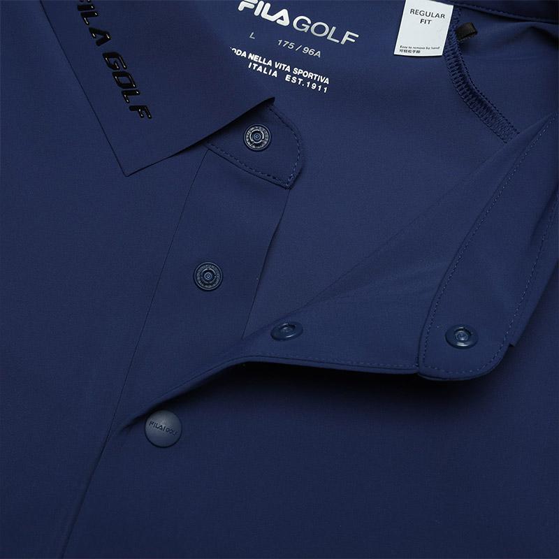 Men's Shirt FILA Polo Shirt Men's Deep Midnight Blue