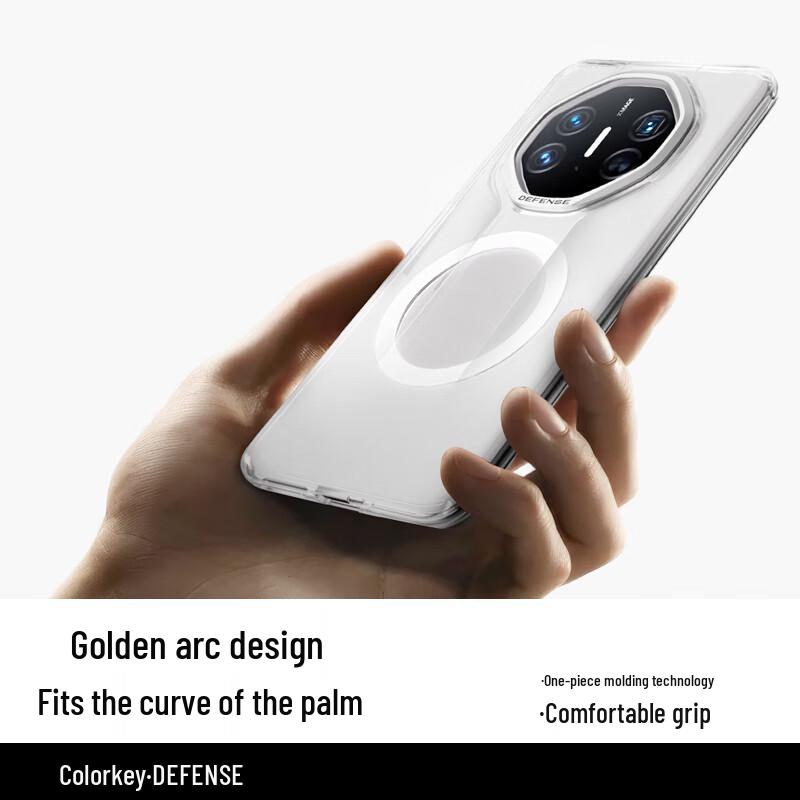 Huawei Mate70 RS Ultimate Design Transparent Magnetic Phone Case