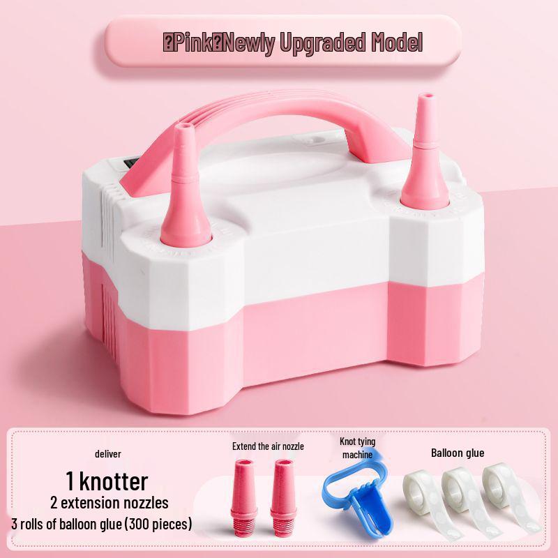 Automatic Electric Balloon Inflator Pump - Dual Mode: Manual & Electronic - Free Shipping