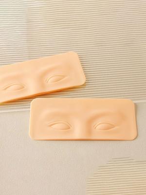 3D Eye Practice Skin  Skin Mold Easy To Color Tool Permanent Makeup Tattoo Bionic Silicone Eyebrow  Eye Makeup Training Practice