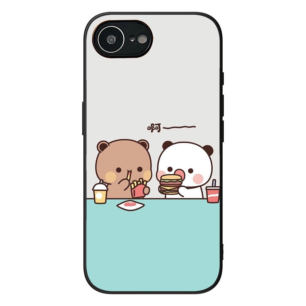 Phone Cover for Motorola Moto Edge 70 60 Fusion NEO Pro G Stylus G56 G96 G52 G04 G05 20 Case B-Bubus D-Dudus Panda Bear kawaii