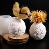 Multipurpose Silicone Vase Molds Floral Carving Silicone Candlestick Mould For Handmade Vase Home Decoration Resin Art