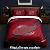 Detroit Red Wings Design Bett Bettwäsche Set 1 Bettbezug + 2 Kissenbezüge Weich Atmungsaktiv Haushalt Bettwäsche