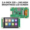 2.4 inch 320x240 TFT Intelligent Display Screen No Touch/Resistive Capacitive Touch Ultra Slim Embedded LCD Module SPI Port