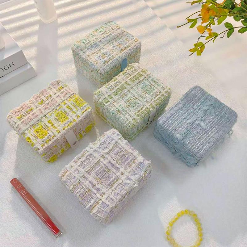 Jewelry Organizer Storage Box With Floral Pattern For Home And Travel