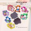Cute Double-Sided Cartoon Alien Magnetic Bookmarks - Irregular Paper Markers for Students