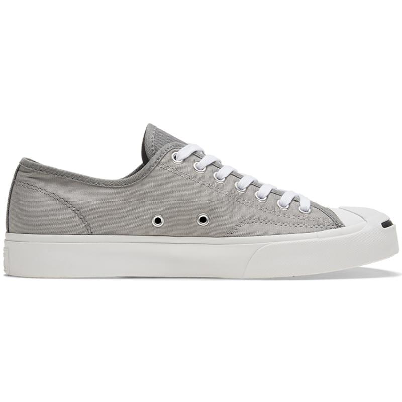 Converse Jack Purcell Simple and Versatile Low-Top Canvas Shoes Unisex Black Grey