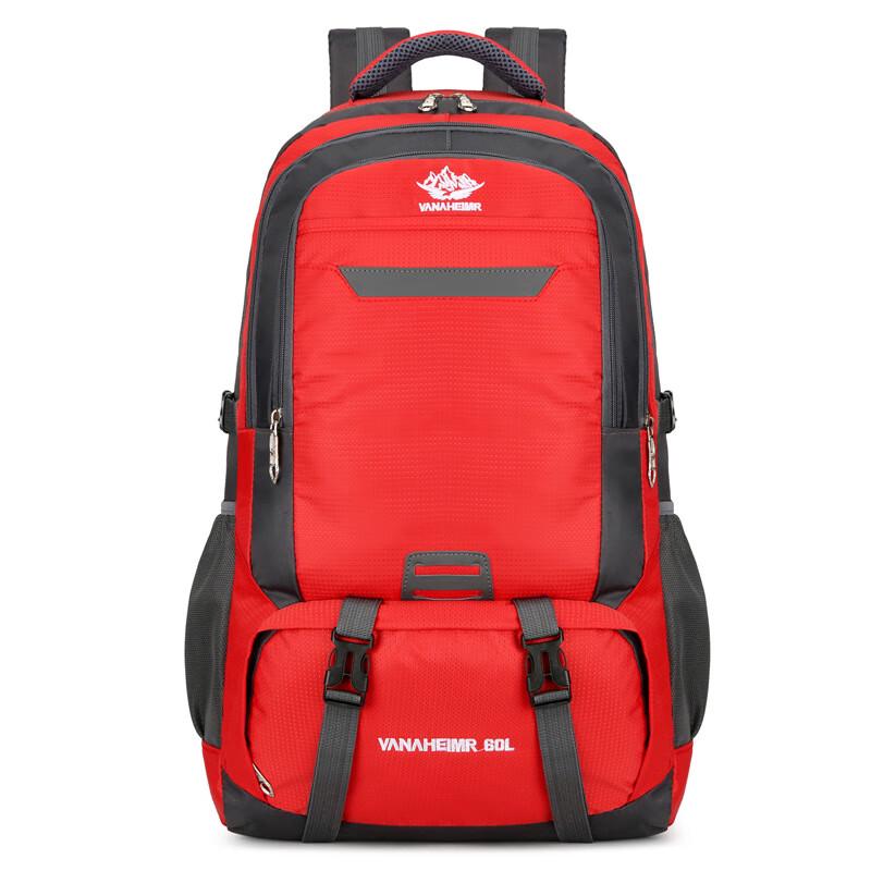 

Vanaheimr Outdoor Water-Resistant Hiking Backpack 60L