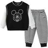 Boy's Mickey Mouse Print Sweatshirt & Pants Set