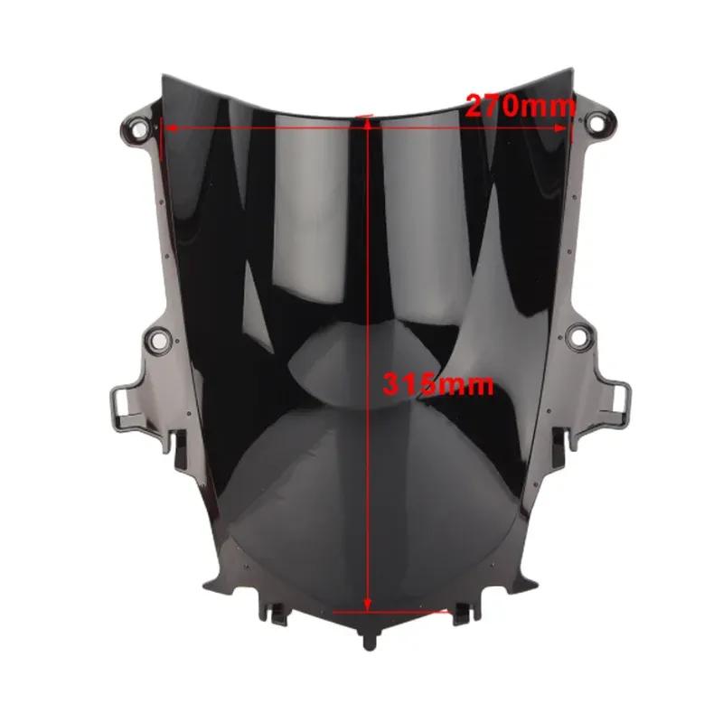 Motorcycle Wind Deflector For Yamaha YZFR1 YZF1000 2015 -  Screen Double Bubble Windshield Deflector Protector WindScreen