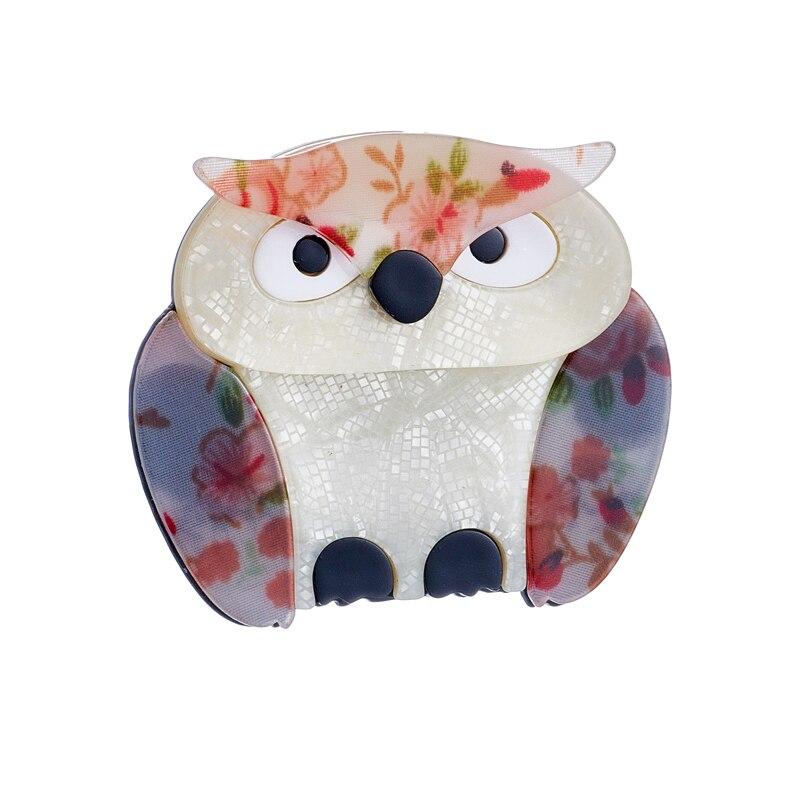 

Акриловые броши Blucome на одежде, высококачественные милые броши в форме совы для женщин, новые булавки для девочек, ювелирные изделия на сумках белый