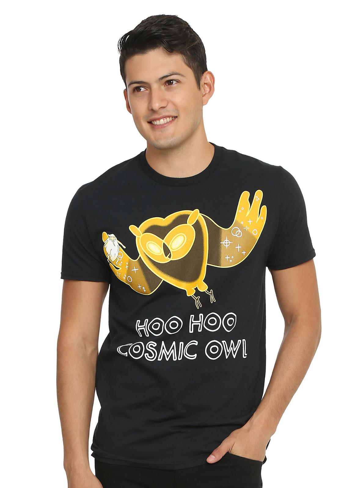 Adventure Time Cosmic Owl T-Shirt S разноцветный