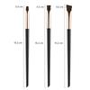 3 Brush Set Eyeliner Brushes for Eyebrows and Eyes