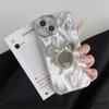 Bear Mickey Mouse Mirror Mobile Phone Case Is Suitable For Iphone17Promax Fine Hole Anti-Drop Apple 16 Advanced Sense 15