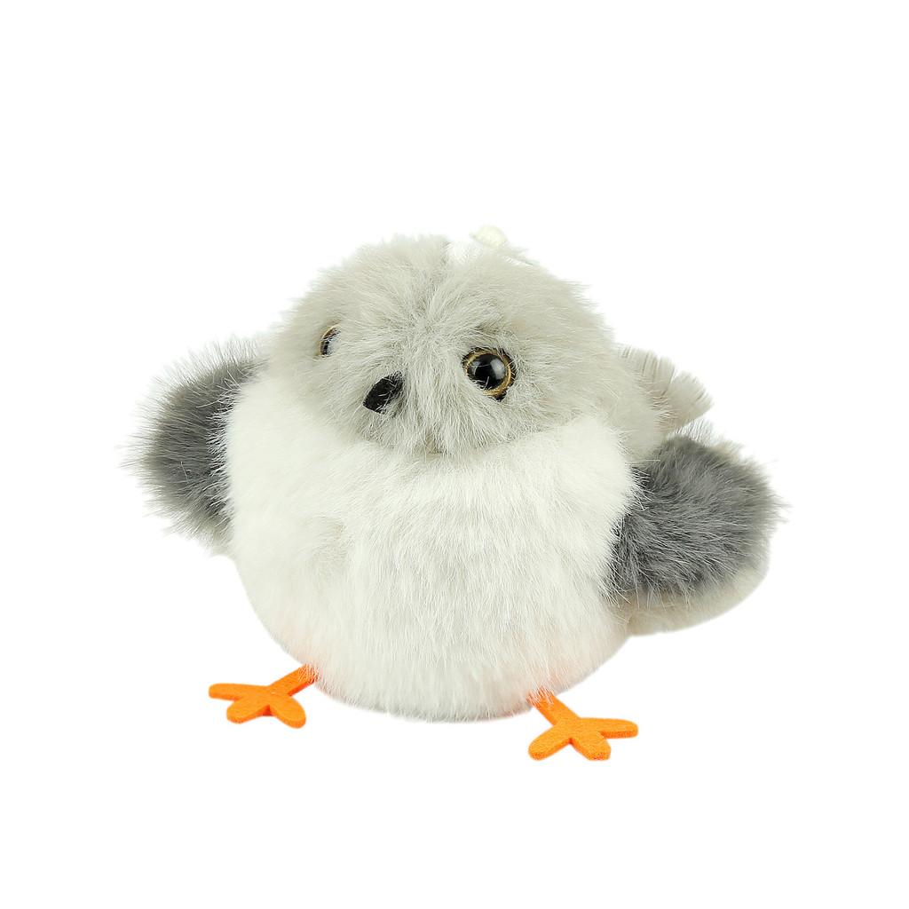 Plush Bird Keychain With Pp Cotton Filling For Kids And Adults