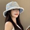 Denim Embellished Floral Fishing Hat For Comfortable Spring Wear Everyone For