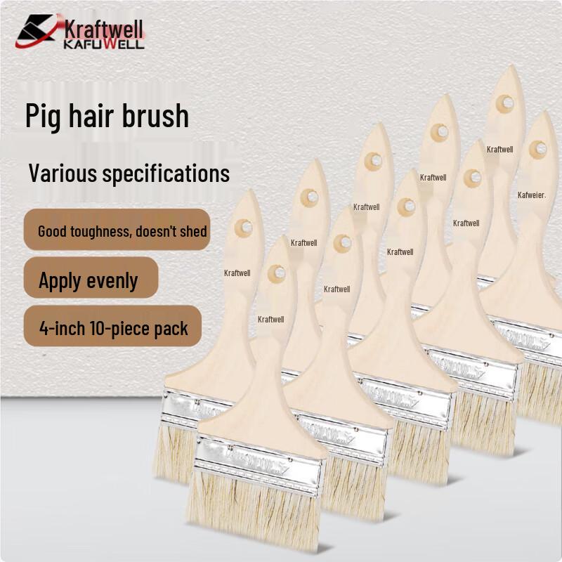 Kraftwelle 4-inch Boar Bristle Brush Set