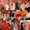 Double Happiness Photo Props for Chinese-Style Engagement: Bride & Groom Flags Set