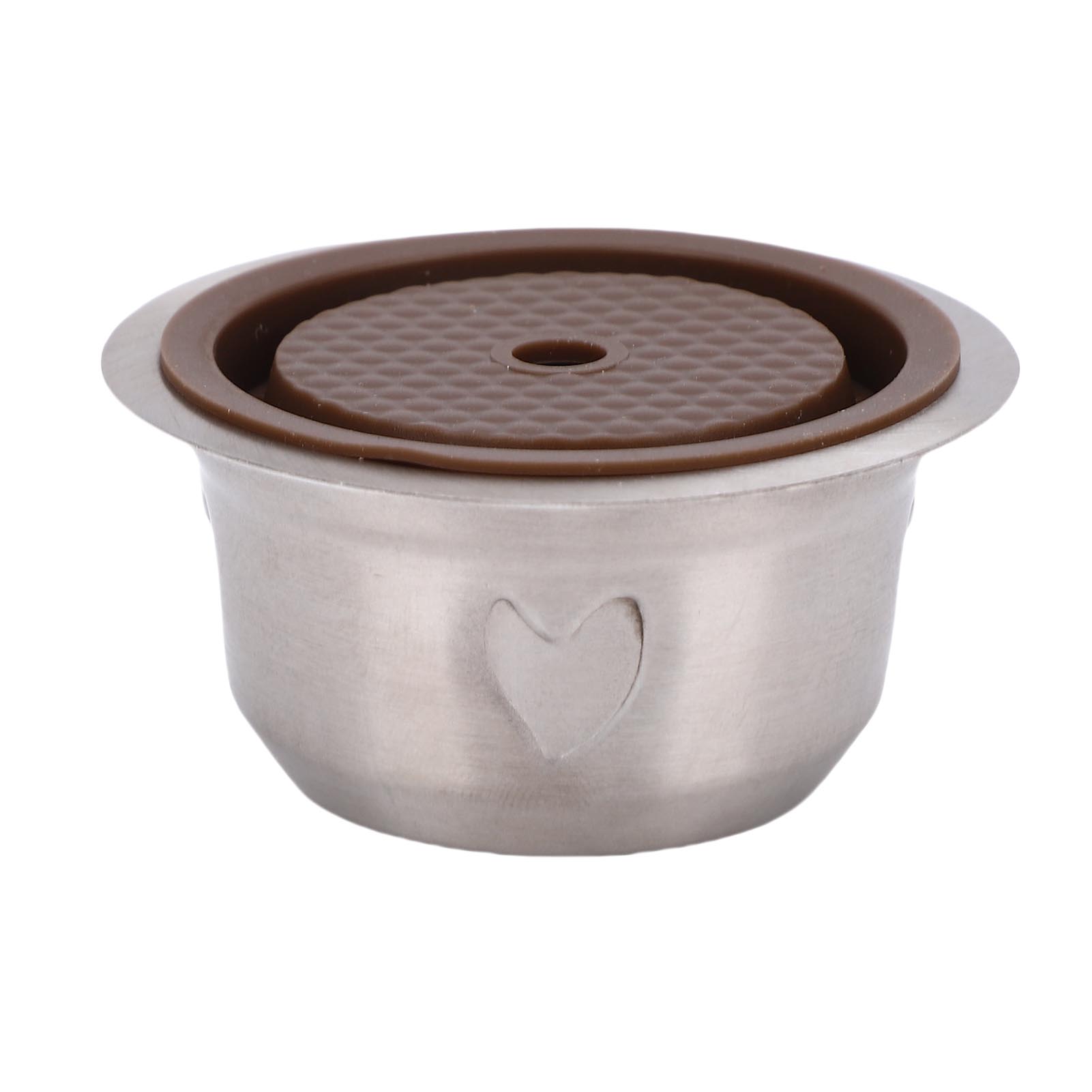 Reusable Coffee Capsule Pod Suitable for   Machine Refillable Stainless Steel Coffee Capsule Cup