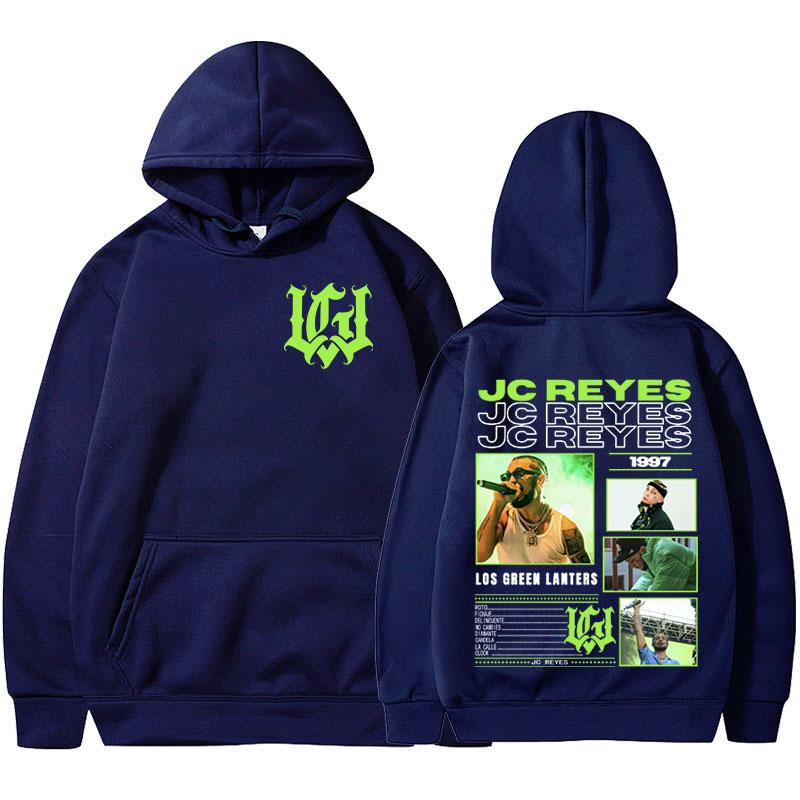 

Rapper Jc Reyes Los Green Lanters Album Tour Graphic Hoodies Men Women Hip Hop Fashion Hooded Sweatshirt Hoodie Casual Pullovers 3XL