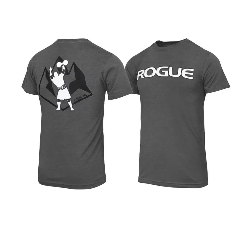 Rogue Unisex Short Sleeved T-Shirt American Street Sportswear Casual Fashion 2026 Hot Sale Comfortable Cotton Tee Men Women Tops