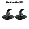 Halloween Folds Witch Wizard Black Hat Party Cosplay Costume Headgear Devil Cap Props Decoration Supplies for Adult Women Men