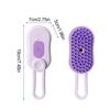 Cat Water Brush, 3-in-1 Pet Steamer Mist Brush for Dogs and Cats, Self-Cleaning De-Shedding Comb, Durable Material